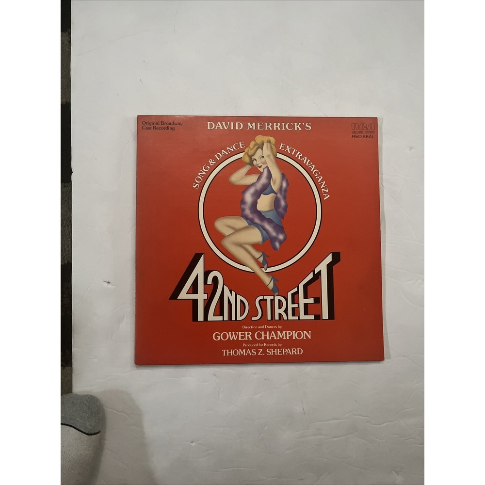 Various Artists 42Nd Street Soundtrack LP Vinyl Record Album